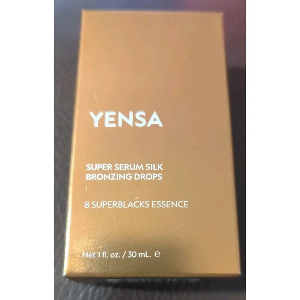 Yensa‎ Super Serum Silk Bronzing Drops 8 SuperBlacks Essence 1 Fl Oz